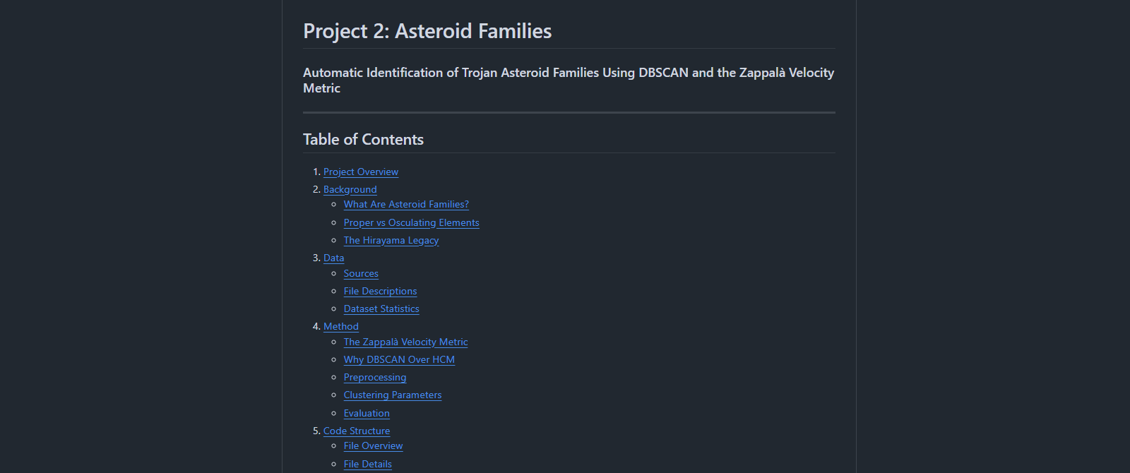 asteroids repo